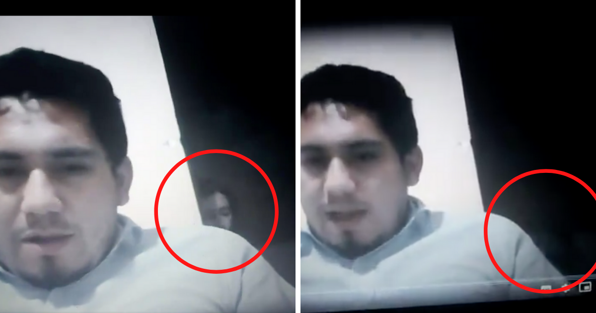 Aparece supuesto fantasma durante clase virtual de profesor