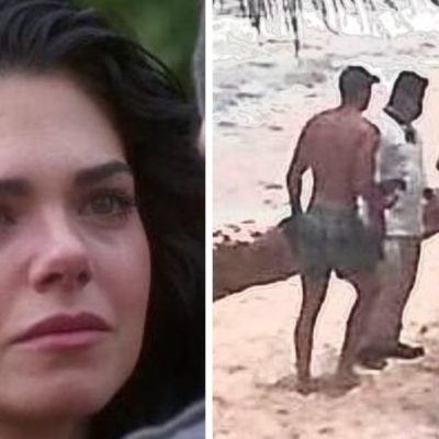 Livia Brito le lloró arrepentida a camarógrafo que agredió