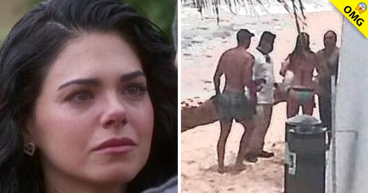 Livia Brito le lloró arrepentida a camarógrafo que agredió