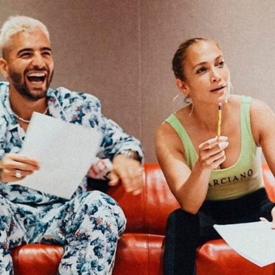 Jennifer López y Maluma preparan música nueva juntos