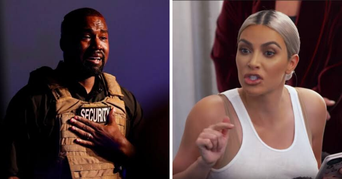 Kanye West asegura que Kim Kardashian lo intentó encerrar en un hospital