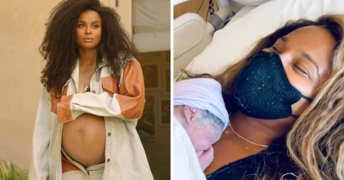 Ciara anuncia el nacimiento de su tercer hijo