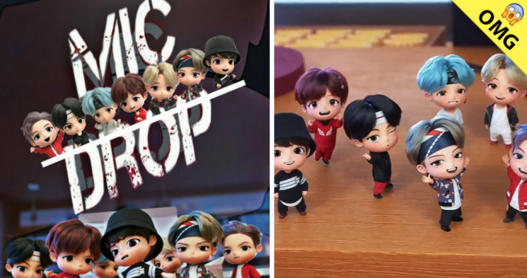 BTS lanza ‘Mic Drop’ con tierna versión animada