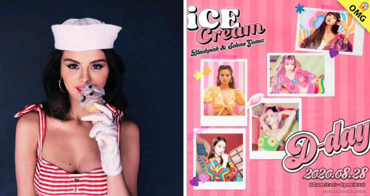 ¡Selena Gomez y Blackpink estrenan ‘Ice Cream’!