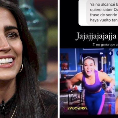 Cachan a Bárbara de Regil autopreguntándose y le llueven críticas