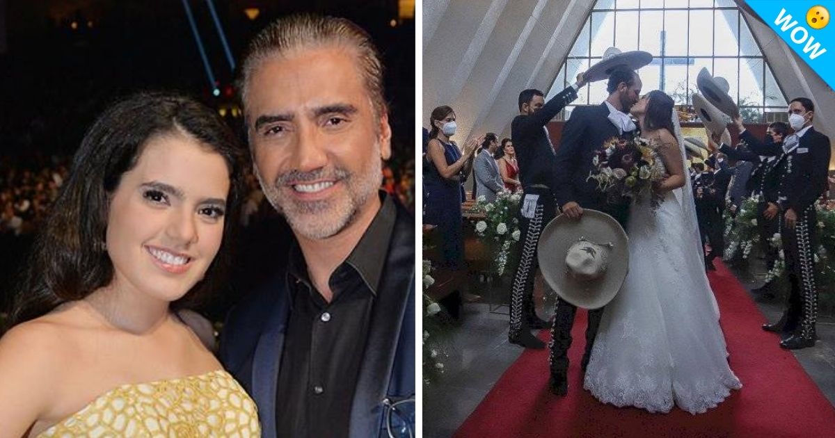 Camila Fernández, hija de Alejandro Fernández se casó