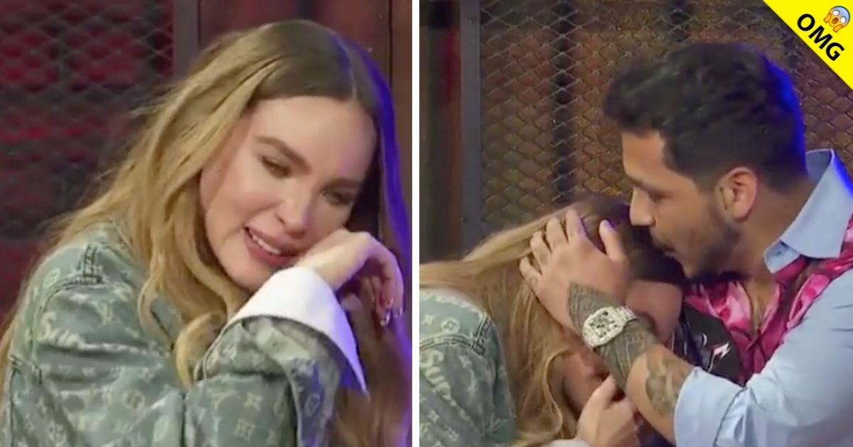 Belinda llora con canción que le dedicó Christian Nodal