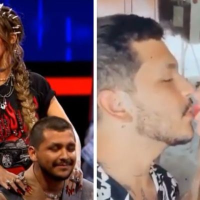 Aseguran que beso entre Belinda y Nodal fue ‘muy falso’