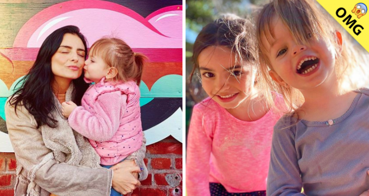 Usuarios critican los dientes de la hija de Aislinn Derbez y ella responde