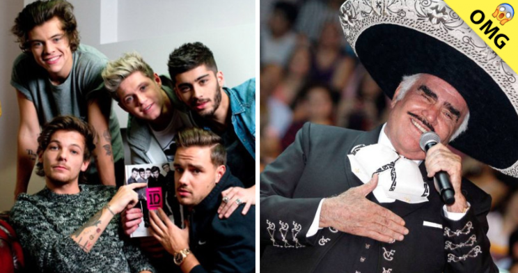 Revelan video de One Direction “interpretando” éxito de Vicente Fernández