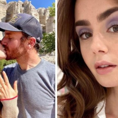 Lily Collins anunció su compromiso con Charlie McDowell