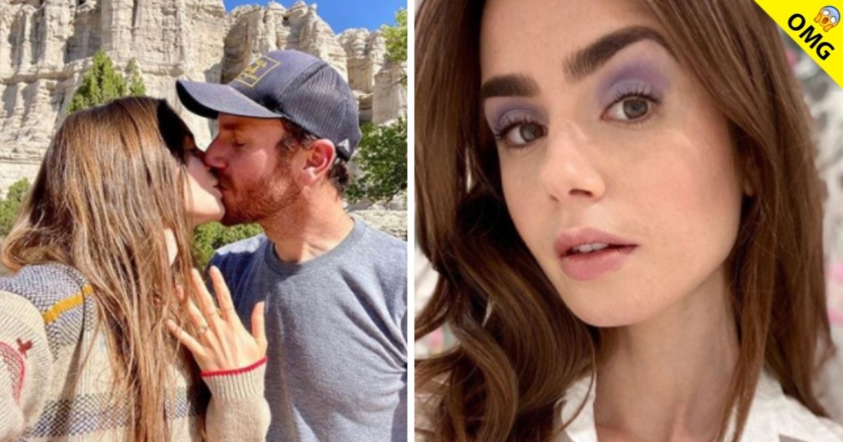 Lily Collins anunció su compromiso con Charlie McDowell