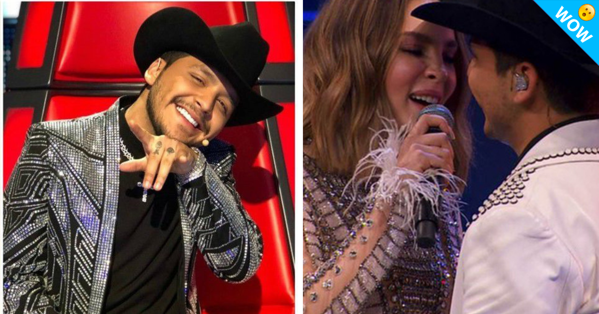 Christian Nodal se tatúa el nombre y los ojos de Belinda