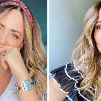 Andrea Legarreta presume cambio de look en su regreso al foro de \