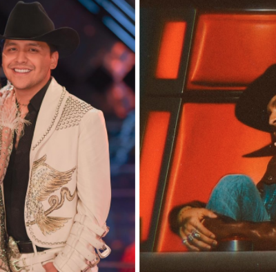 Christian Nodal habla sobre sus tatuajes de Belinda