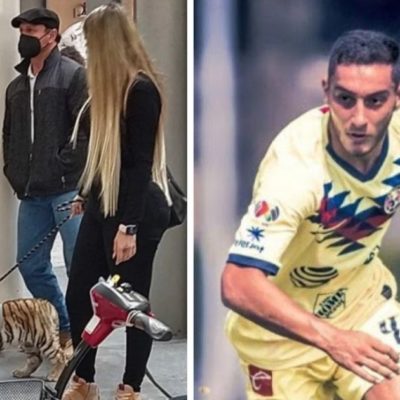 El tigre de Antara es de la novia del jugador de América, Sebastián Cáceres