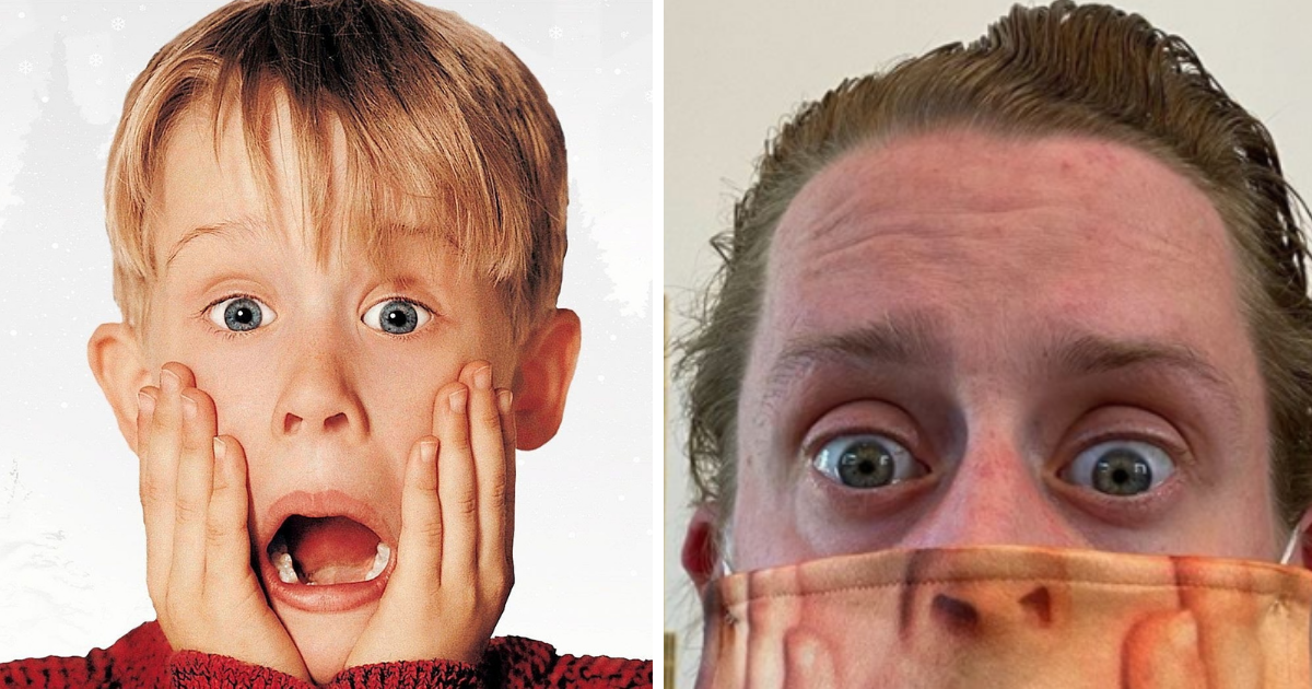 Macaulay Culkin causa furor con cubrebocas de ‘Kevin McCallister’