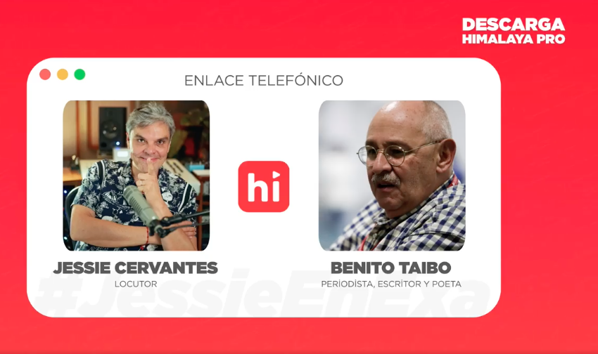 ¡Benito Taibo llega a #Himalaya con ‘La historia detrás de los libros’!