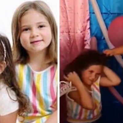 ¿Qué pasó después del pleito entre la niña de rayas y su hermana?