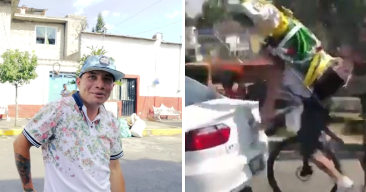 Reaparece joven que se estrelló en una bicicleta con su San Judas