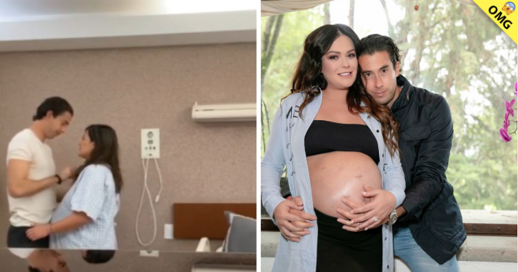 Ya nació el bebé de Mariana Echeverría y Óscar Jiménez