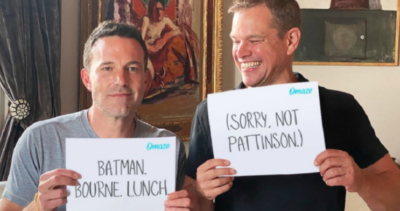 Matt Damon se burla de Ben Affleck porque ya no es Batman