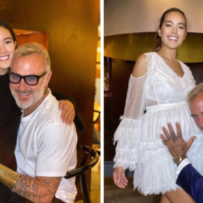 Gianluca Vacchi y Sharon Fonseca revelan que ya son papás