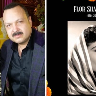 Pepe Aguilar transmite en Facebook funeral de su madre Flor Silvestre