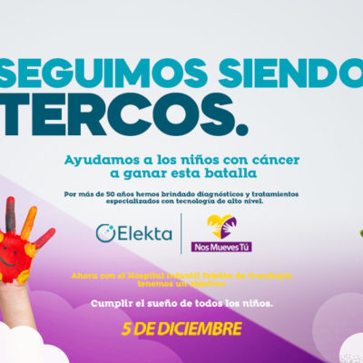 Teletón y Elekta unidos en la historia por los niños con cáncer