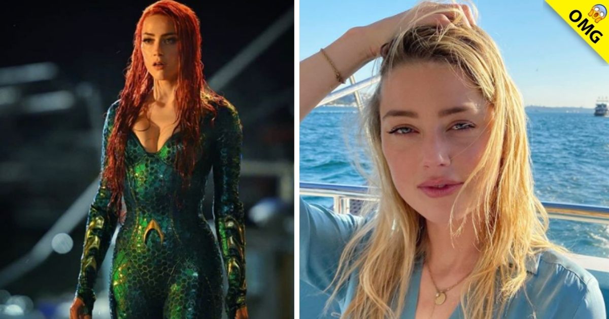 Amber Heard confirma estar en “Aquaman 2”, tras petición en su contra