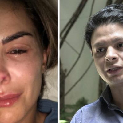 Giovanni Medina dice que moretones de Ninel se deben a sus cirugias