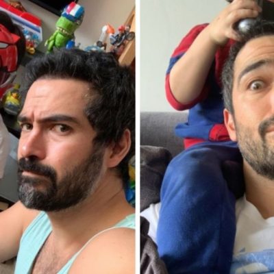 Alfonso Herrera le da la bienvenida a su segundo hijo