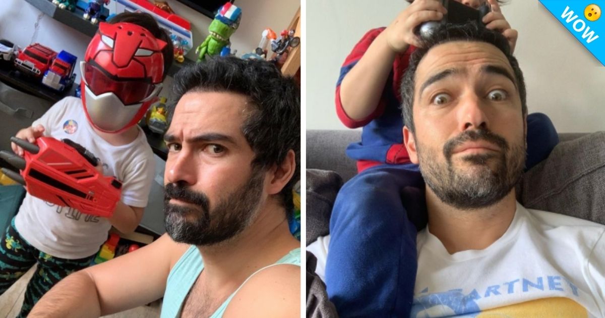 Alfonso Herrera le da la bienvenida a su segundo hijo