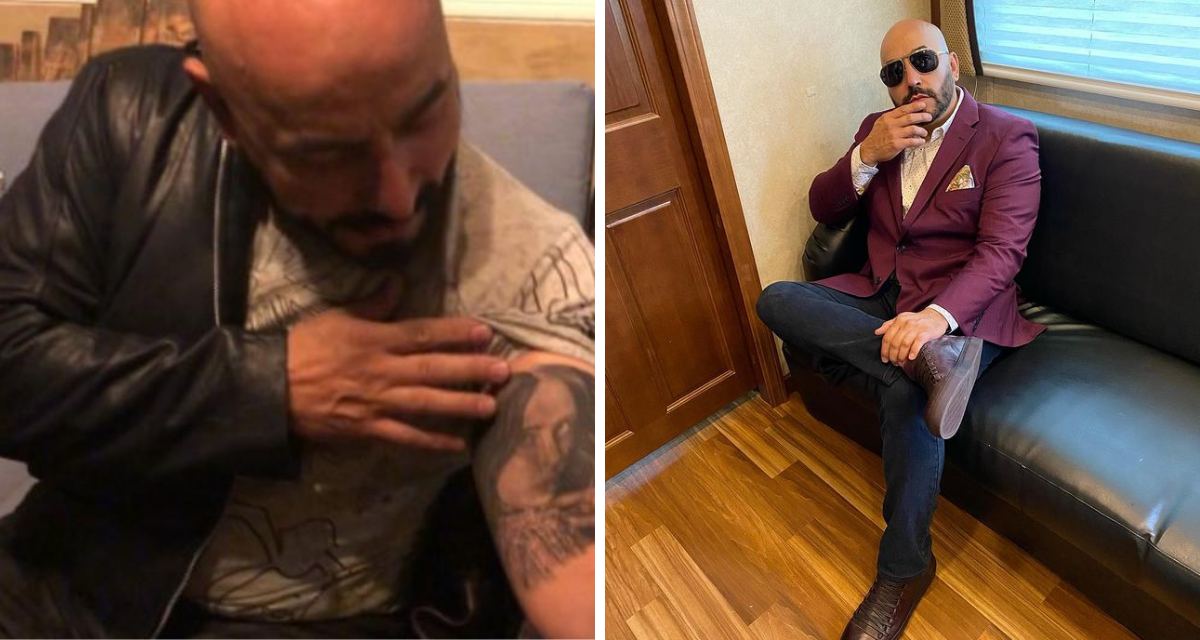 ‘Me van a pagar por quitármelo’, Lupillo Rivera se despide del tatuaje de Belinda