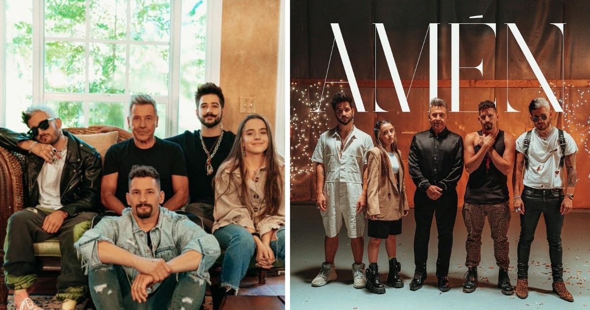 Ricardo Montaner, Mau y Ricky, Evaluna y Camilo lanzan “Amén”