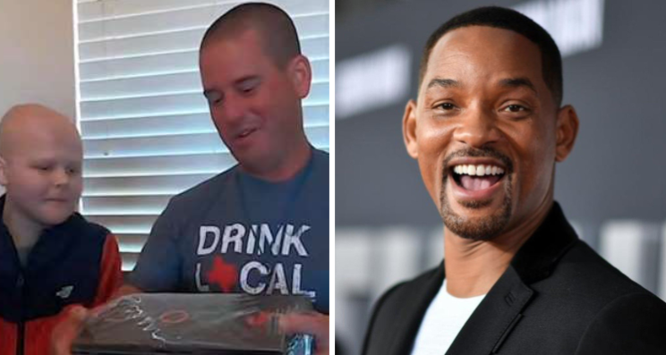 Will Smith regala Play Station 5 a niño con cáncer