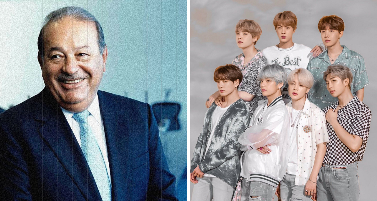 ¿BTS en México? ARMY pide a Carlos Slim traer a la boyband a nuestro país