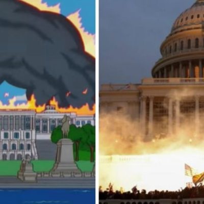 Los Simpson también predijeron el asalto al Capitolio