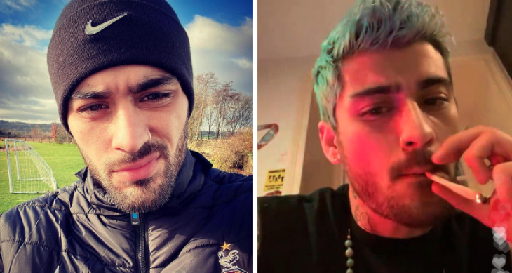 Le llueven críticas a Zayn Malik por aparecer fumando ¿marihuana?