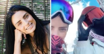 Aislinn Derbez muestra la identidad del hombre que con quien se fue de viaje