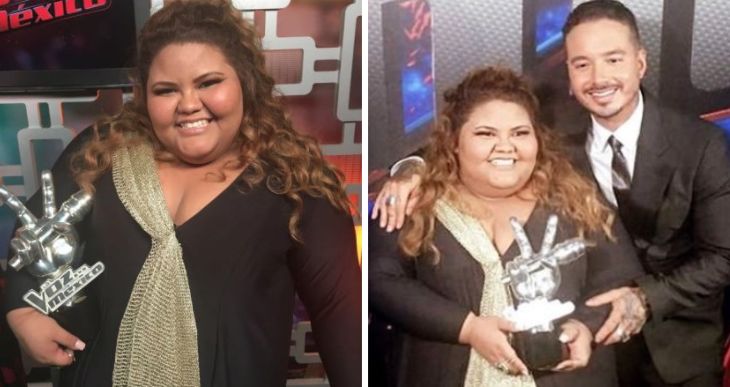 Ganadora de “La Voz, México” impacta al perder 90 kilos