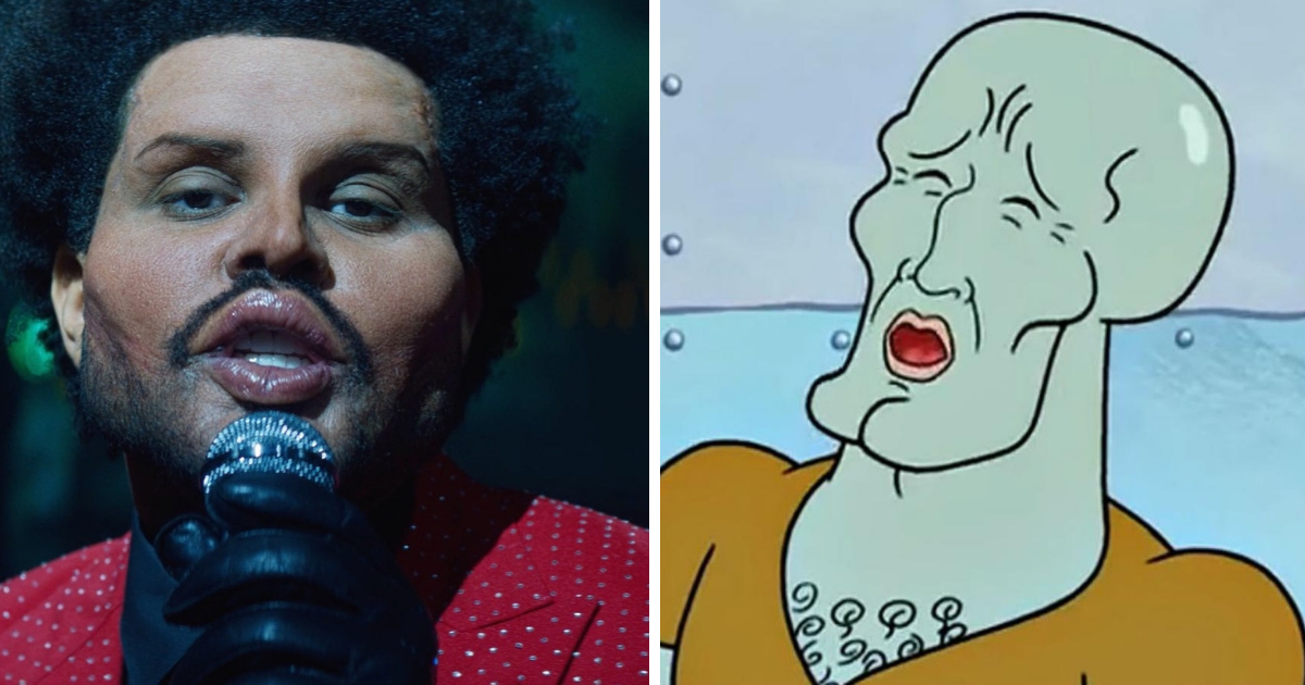 The Weeknd estrena video y lo comparan con Calamardo guapo