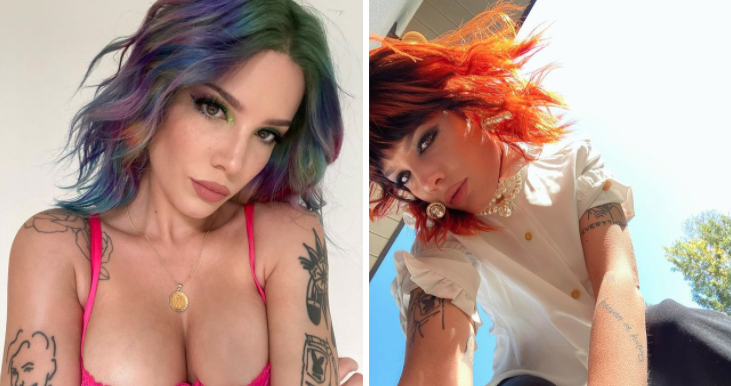 Halsey confirma su embarazo con tierna sesión de fotos