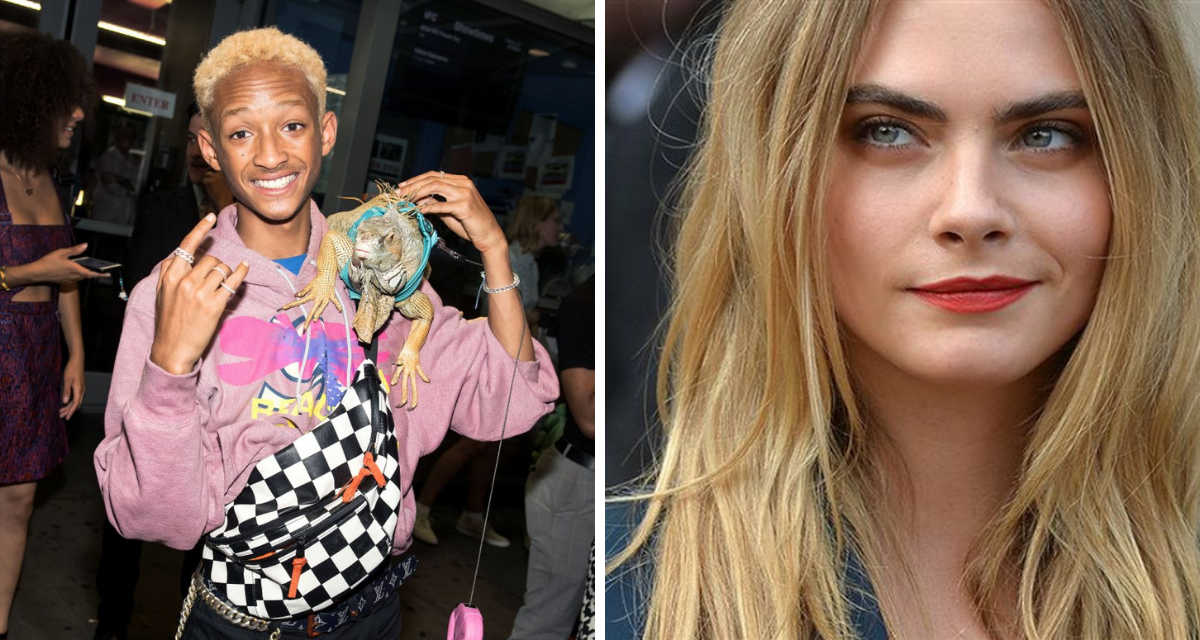 Captan a Jaden Smith y Cara Delevingne besándose