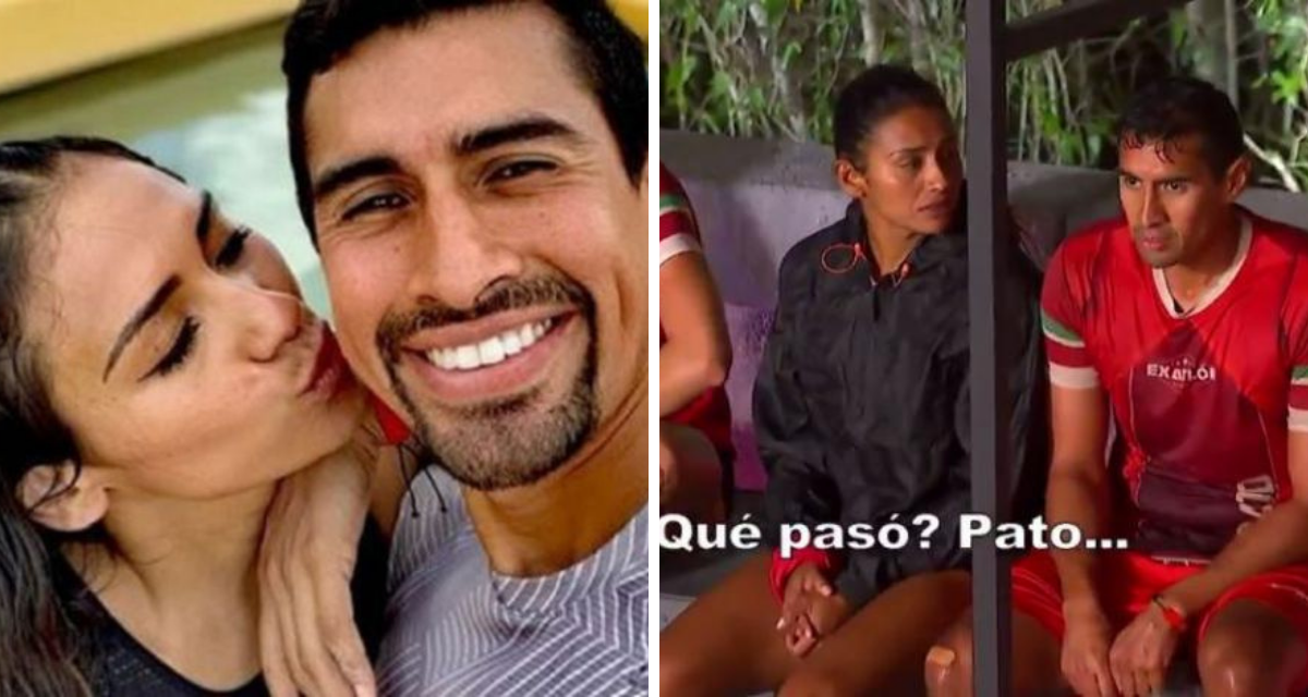 ¿Se acabó el amor? Pato Araujo y Zudikey Rodríguez se pelean en plena competencia