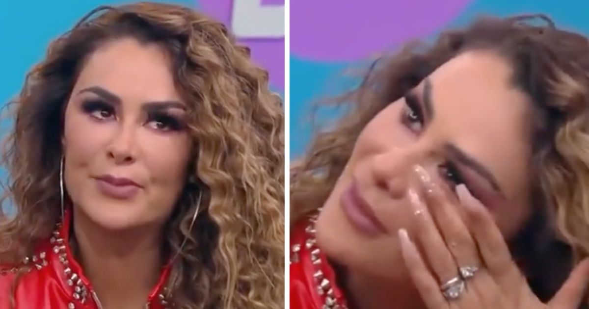 Ninel Conde rompe en llanto tras un año sin ver a su hijo