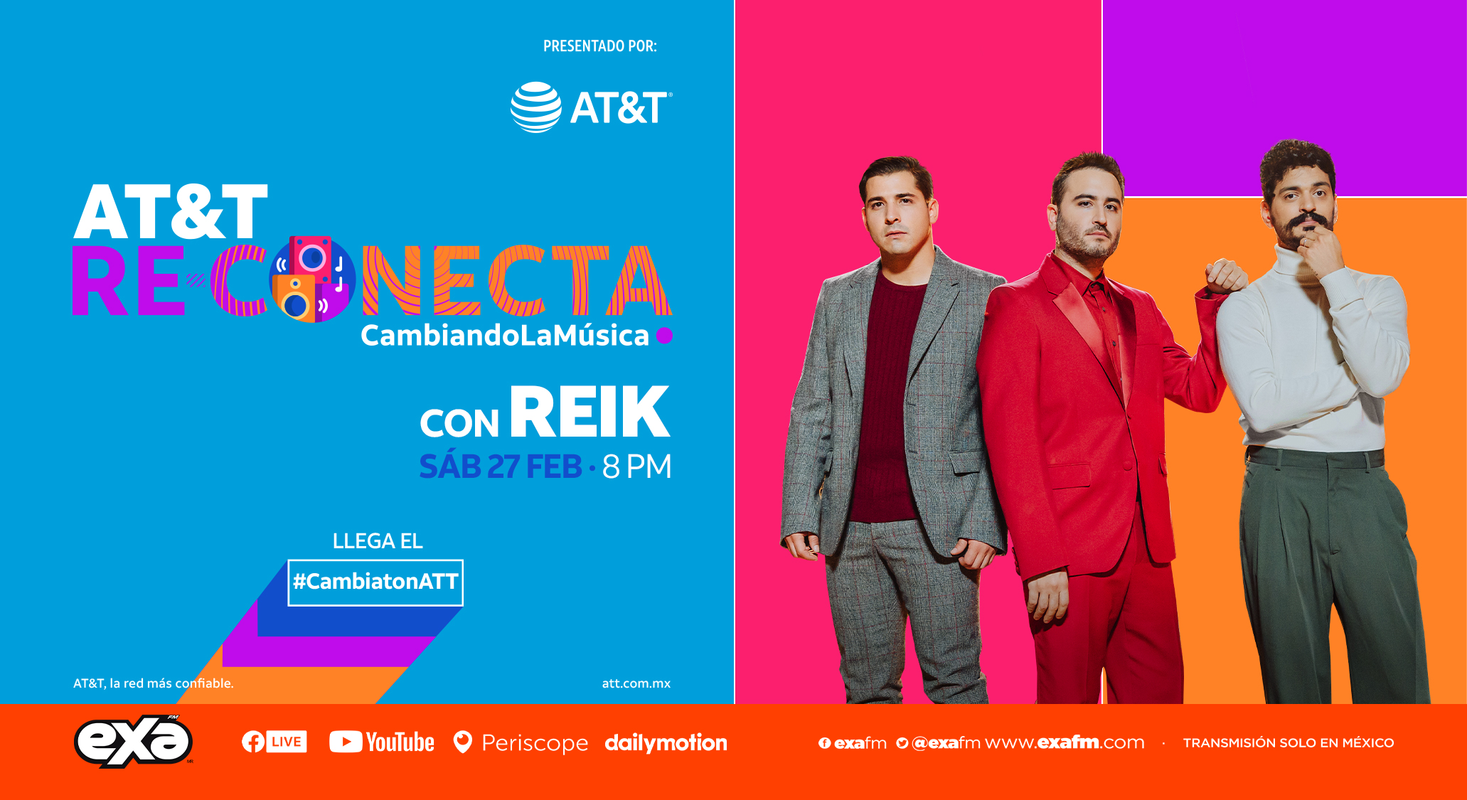 AT&T Reconecta con Reik