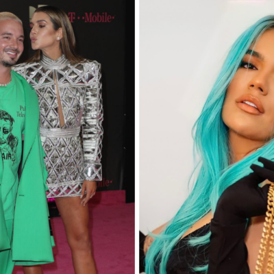 Karol G revela por accidente el nombre del bebé de J Balvin