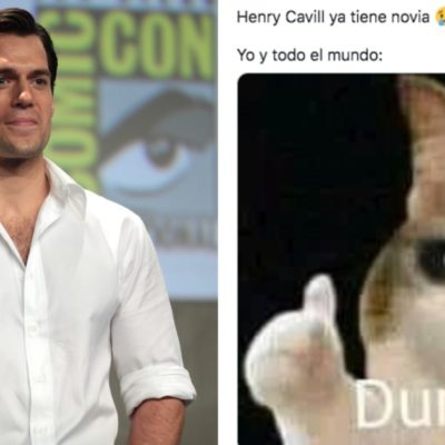 Henry Cavill  es captado paseando con su novia y  los fans enloquecen con memes.