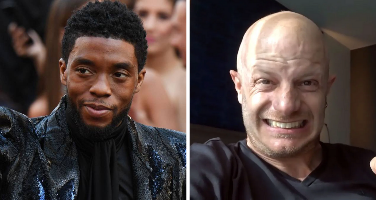 Le llueven críticas a Facundo por burlarse de la muerte de Chadwick Boseman